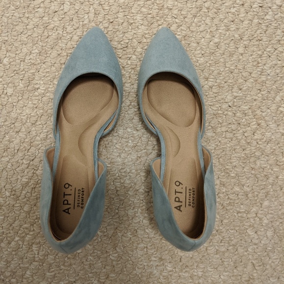 APT. 9 Metallic Strappy Heels With Rhinestones (8.5)